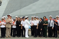 U.K. Royal Navy patrol vessel visits Ho Chi Minh City